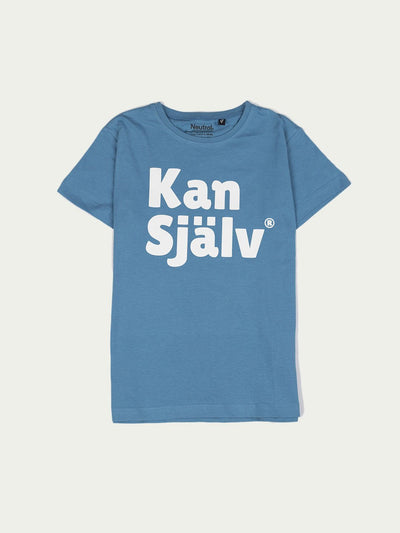 Kan Själv, t-shirt, indigo - Kan Själv