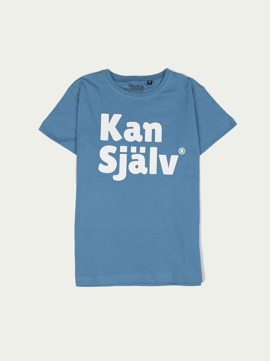 Kan Själv, t-shirt, indigo - Kan Själv