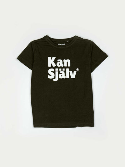 Kan Själv, t-shirt, svart - Kan Själv